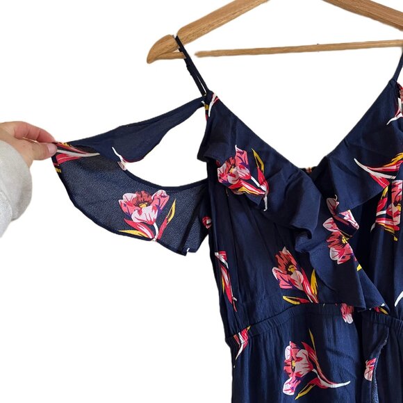 Express Womens Flowy Floral Dress - M - Picture 5 of 7